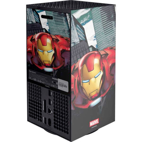 Marvel Avengers Assemble Iron Man XBox Series X Digital Edition Console Skin
